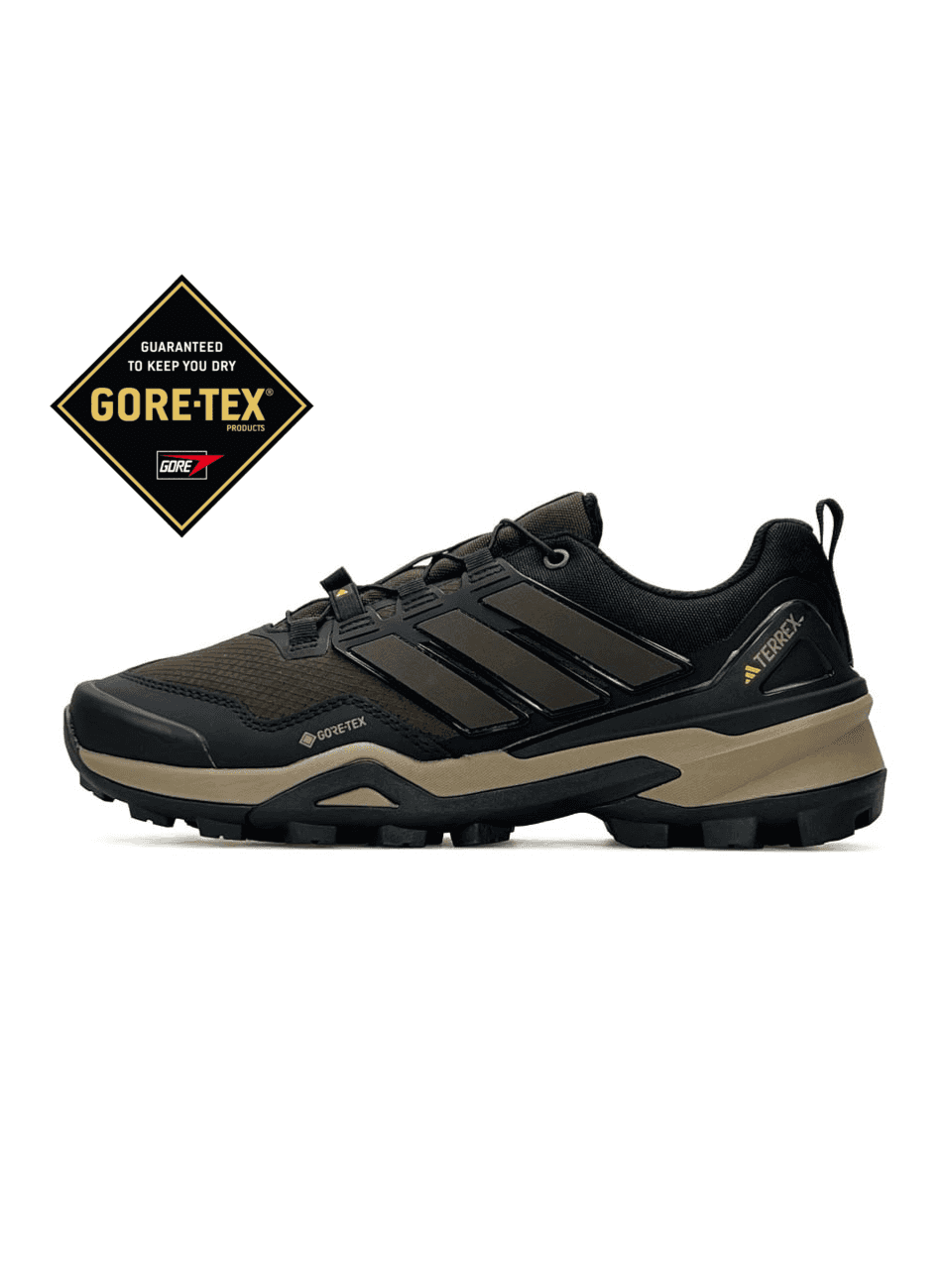 Adidas Terrex Skychaser Big Size GTX Black Khaki